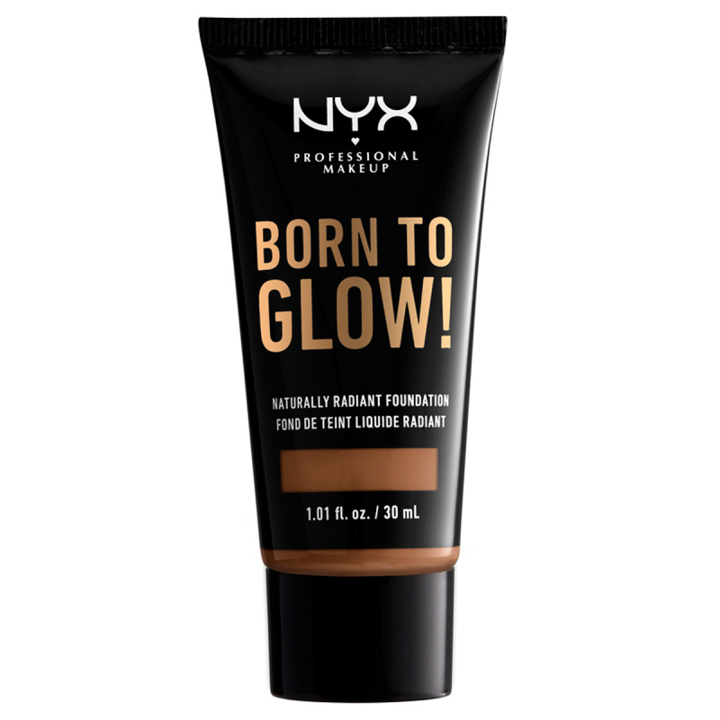 NYX Professional Makeup Born To Glow Naturally Radiant Foundation 17 Cappuccino
