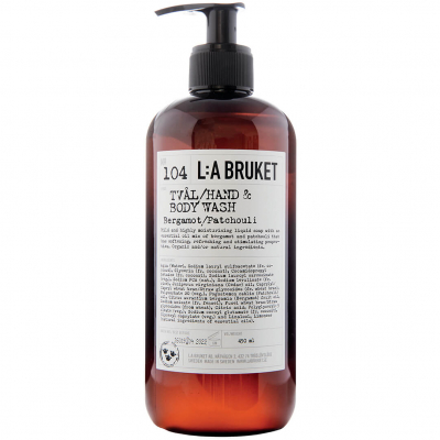 L:A Bruket 104 Flytande Tvål Bergamott/Patchouli