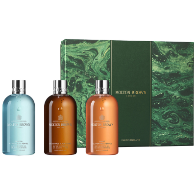 Molton Brown Gift Set Woody & Aromatic Body Care Gift Set (3 x 300 ml)