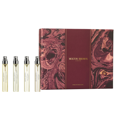 Molton Brown Gift Set Woody & Floral Fragrance Discovery Set (4 x 7.5 ml)