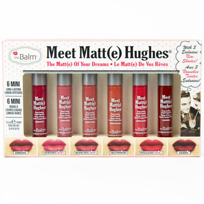 theBalm Meet Matte Hughes Mini Kit #12