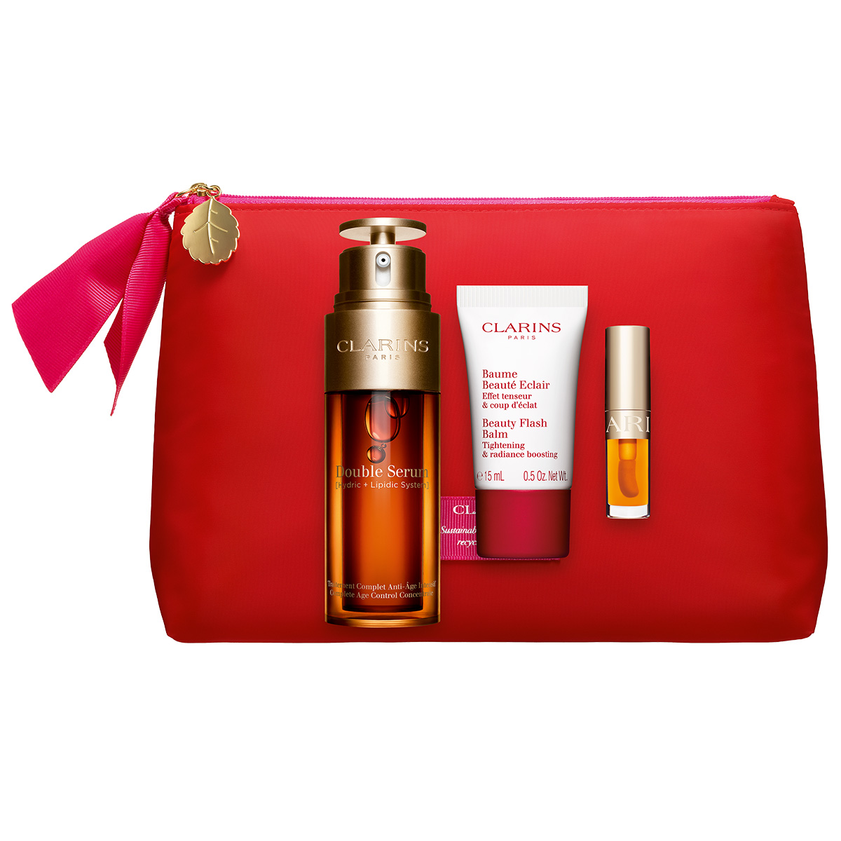 Clarins Double Serum Gift Set Bredt utvalg og rask levering 