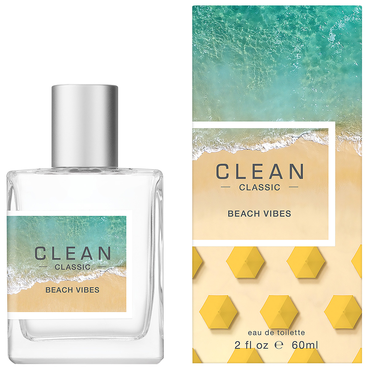 Clean Classic Beach Vibes EdT (60 ml) Bredt utvalg og rask lev bilde