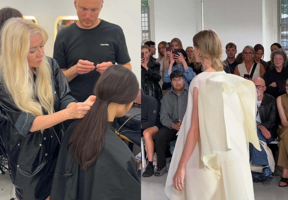 Let’s talk hair trends: backstage med Oribe under Copenhagen Fashion Week