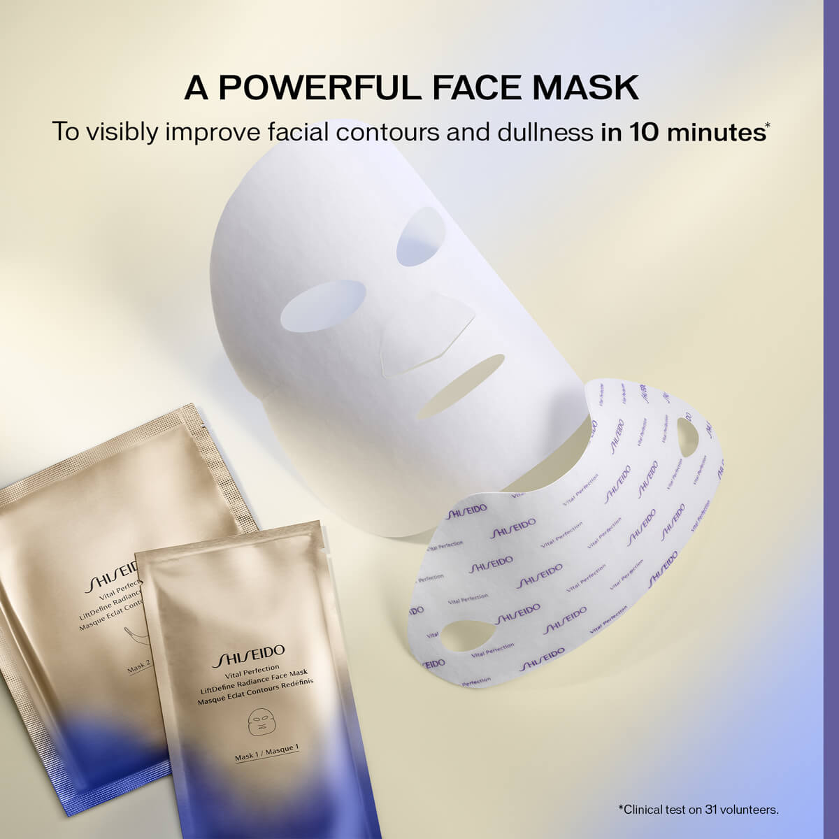 Shiseido Vital Perfection Liftdefine Radiance Face Mask (6pcs)